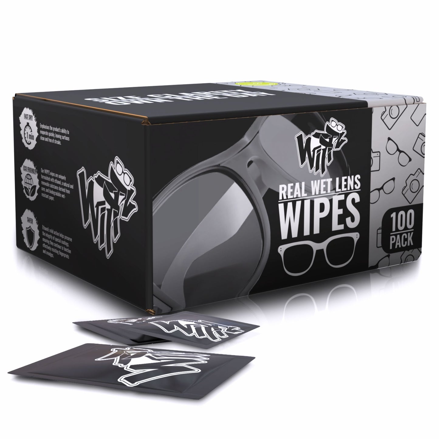 WiPPZ® Real Wet Wipes 100 Pack